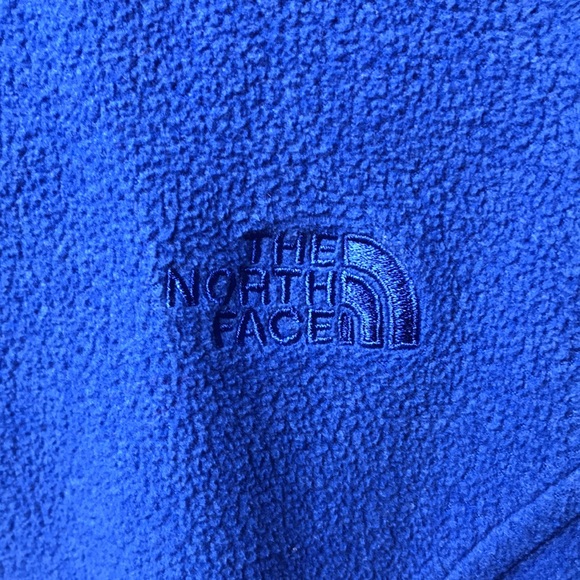 THE NORTH FACE Blue Half Zip - Picture 3 of 4